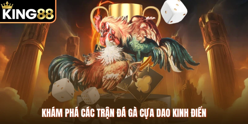 Khám phá các trận đá gà cựa dao kinh điển