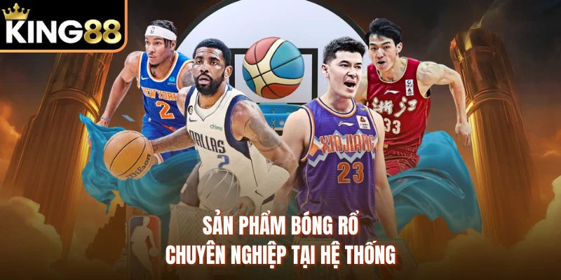 Sản phẩm bóng rổ chuyên nghiệp tại hệ thống